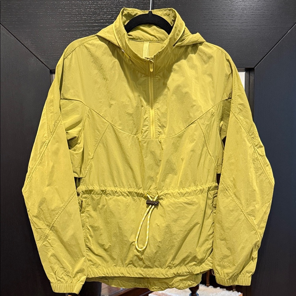Lululemonyellow Windbreaker Jacket - image 1